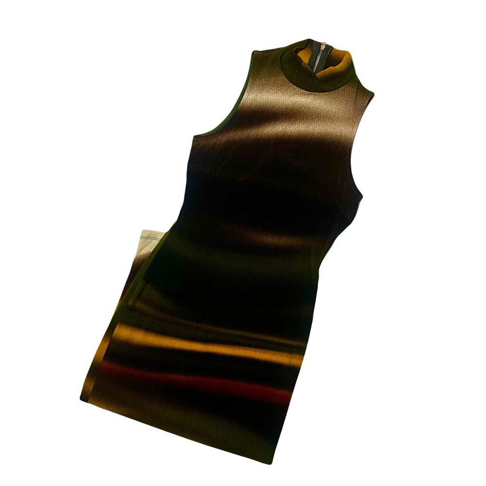 FASHION NOVA Multicolored Bodycon Midi Dress